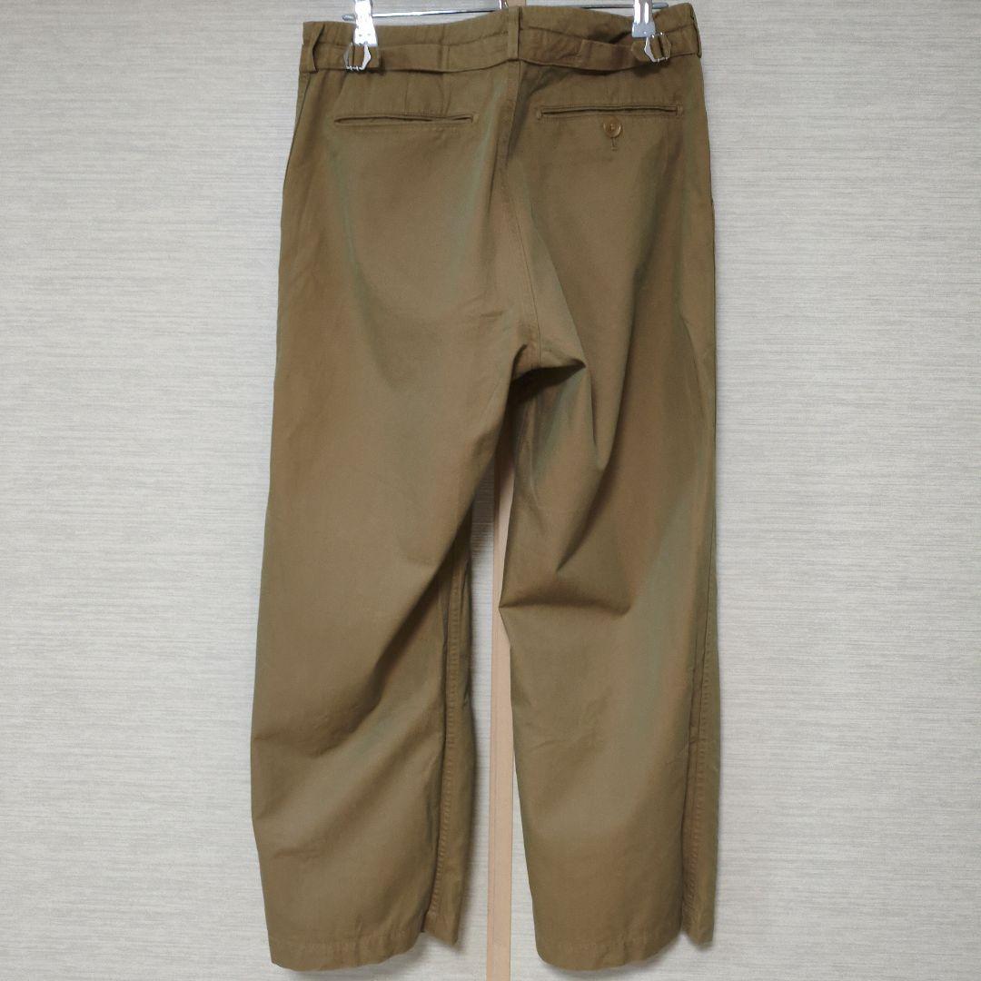 AURALEE　オーラリー　 FINX CHAMBRAY WIDE PANTS