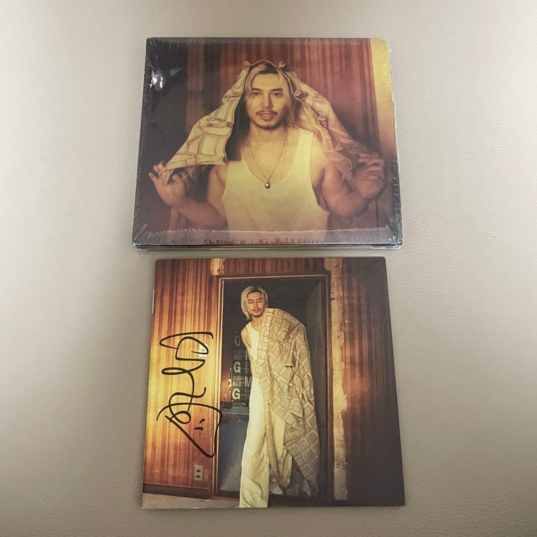 アメリカ公式ストア購入 藤井風 Prema 直筆サイン入 限定CD 完売品②