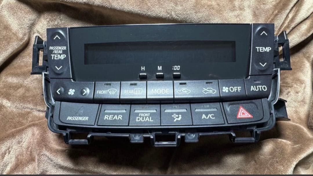 ヴェルファイア アルファード　20前期用レインボー 打ち替え済み エアコンパネル