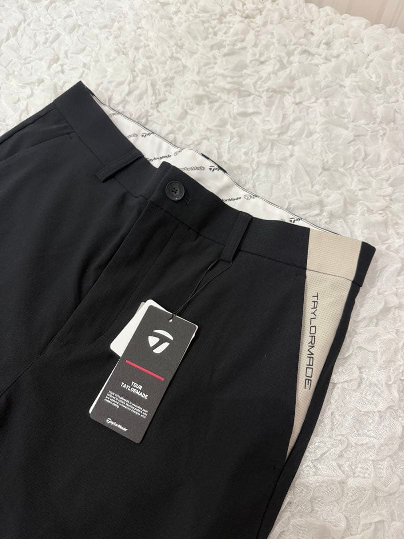 【新品未使用 タグ付き‼️】Taylor made ゴルフパンツ 黒
