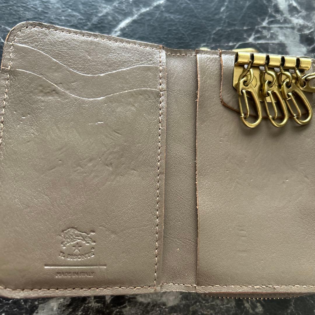 IL BISONTE レザーキーケース カードケース ミニ財布