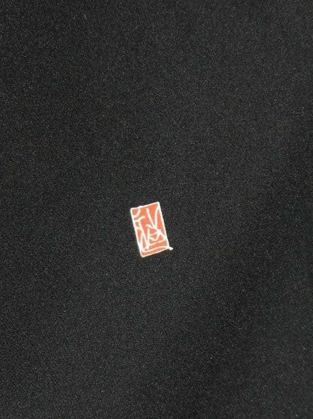 留袖　ワンピース　ドレス　フレアー袖　手書き友禅染　正絹　480　夢ちりめん