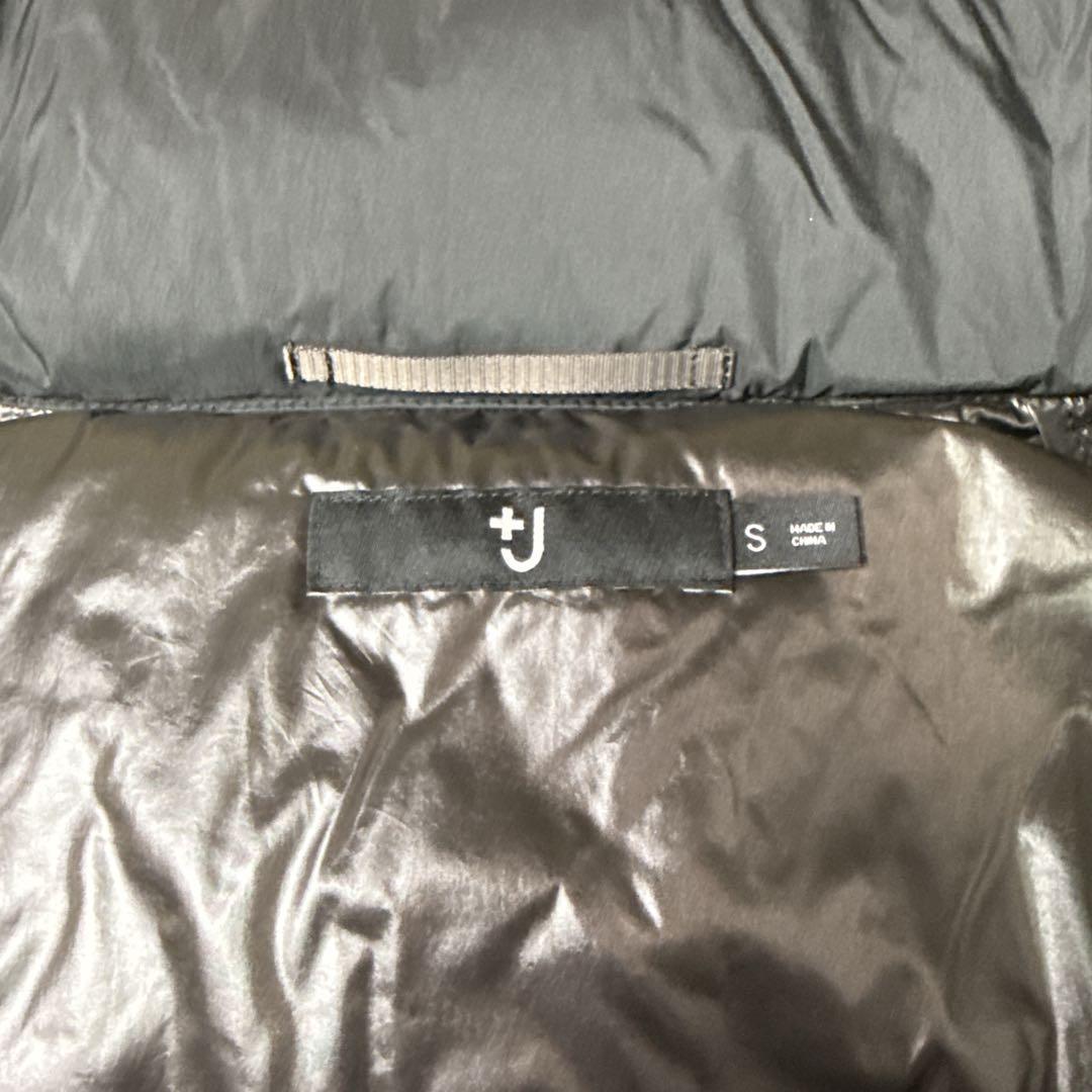 ✨新品・未使用タグ付き✨　ユニクロ+J ダウンボリュームベスト ブラック　S