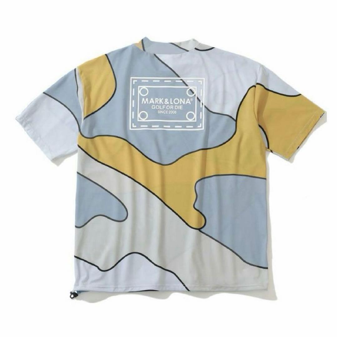 美品 ★ MARK&LONA 2024 モックネック シャツ マーク&ロナ