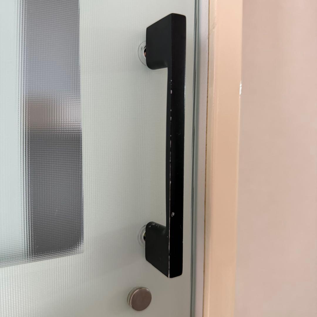 直接引き取りのみ カップボード　食器棚　ガラス扉付き