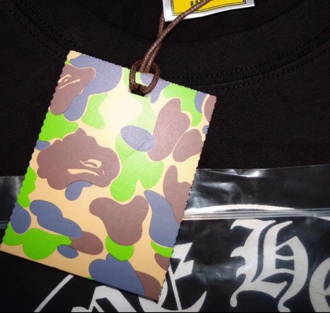 A BATHING APE × CHROME HEARTS コラボTシャツ 黒M