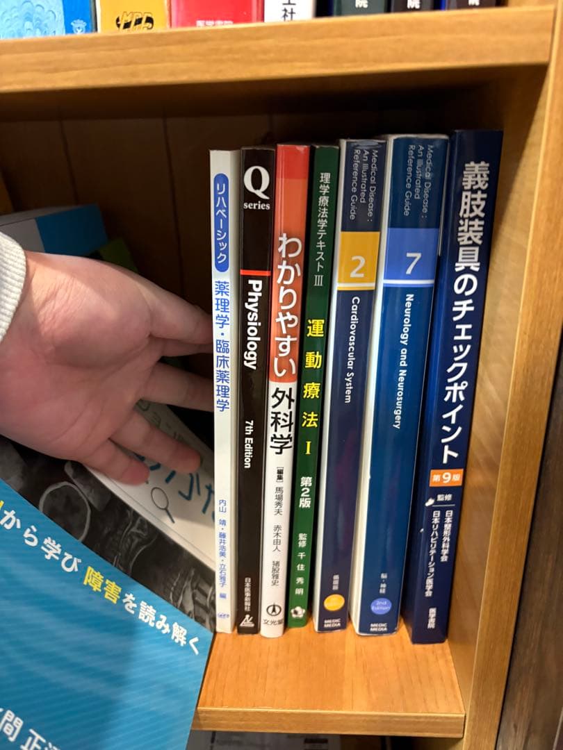 医療系専門学校　教科書類