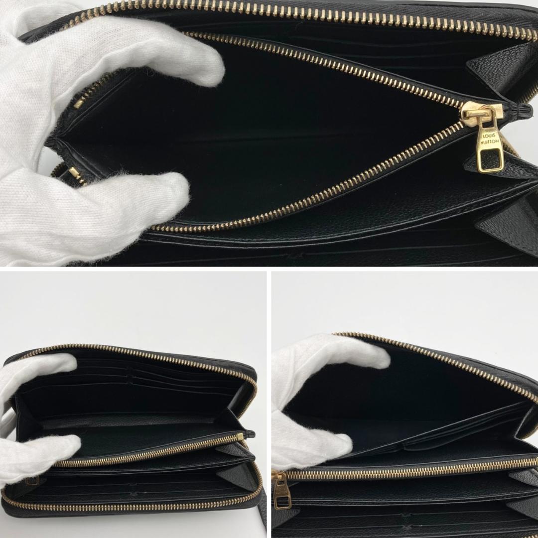 ルイヴィトン アンプラント ジッピーウォレット ノワール　712