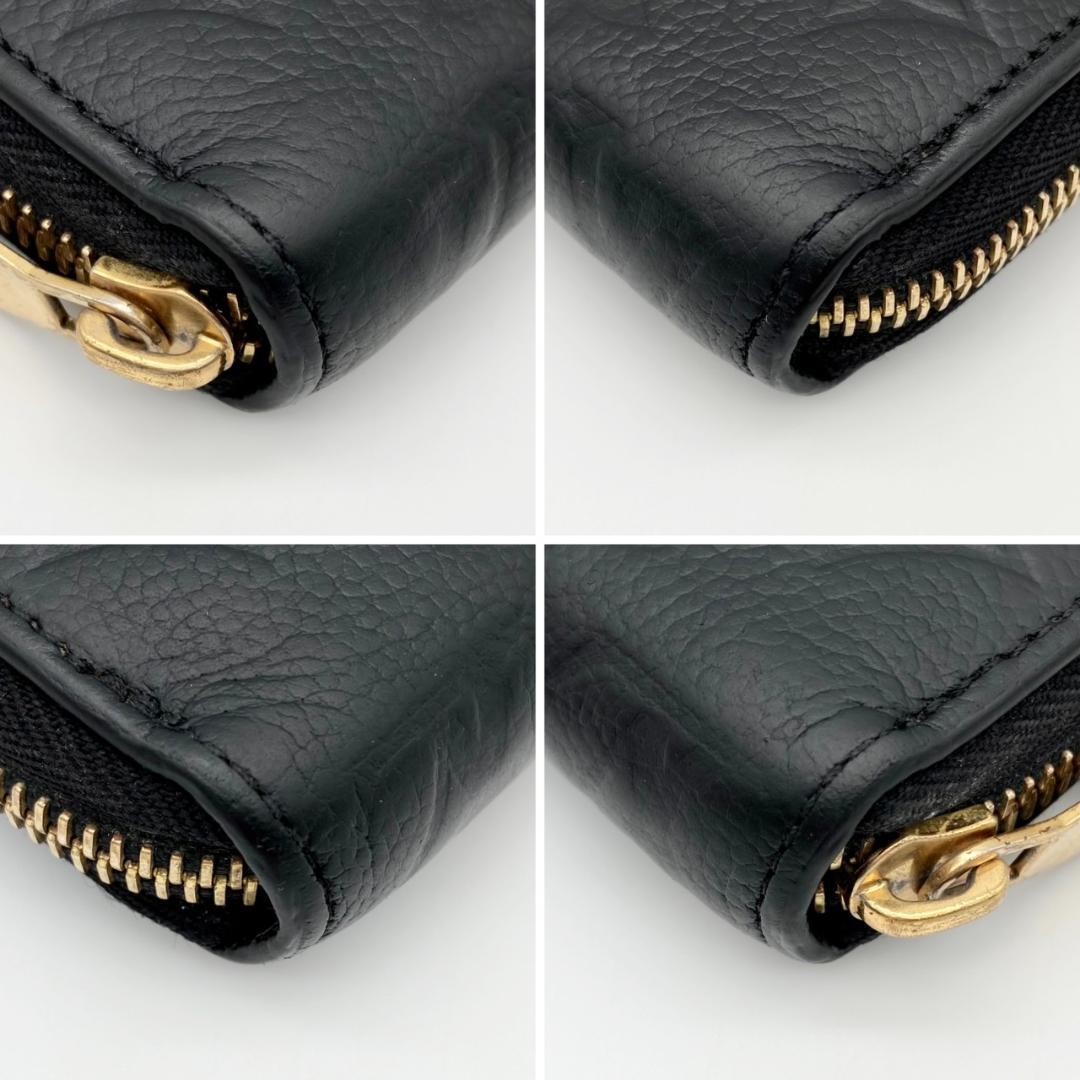 ルイヴィトン アンプラント ジッピーウォレット ノワール　712