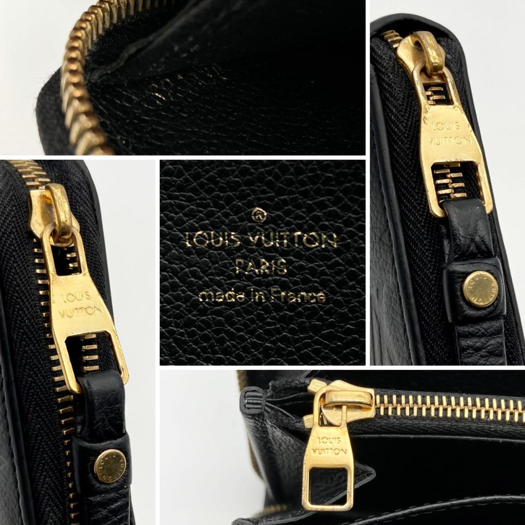 ルイヴィトン アンプラント ジッピーウォレット ノワール　712