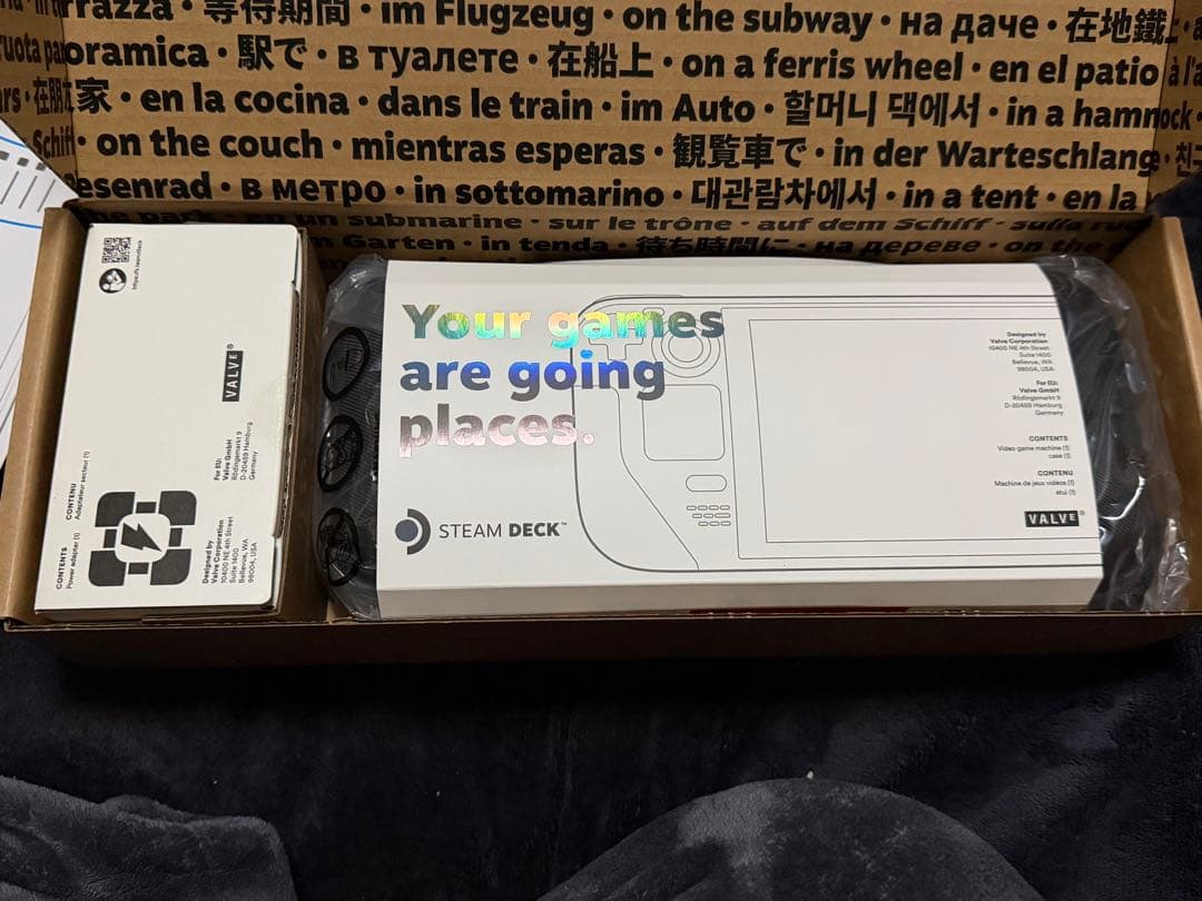 Steam Deck スチームデック512GB &マイクロSD512G