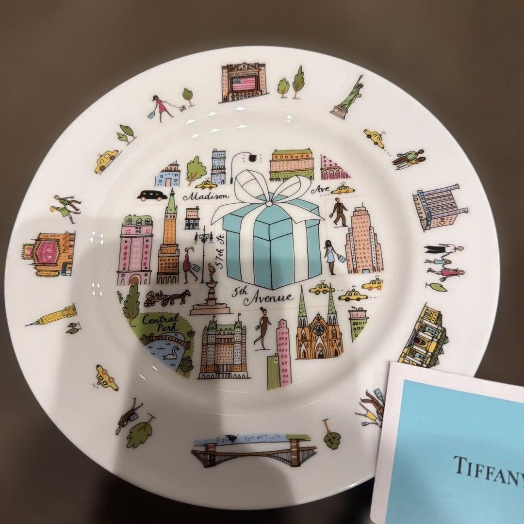 Tiffany & Co. 5th アニバーサリーニューヨーク皿 3枚セット