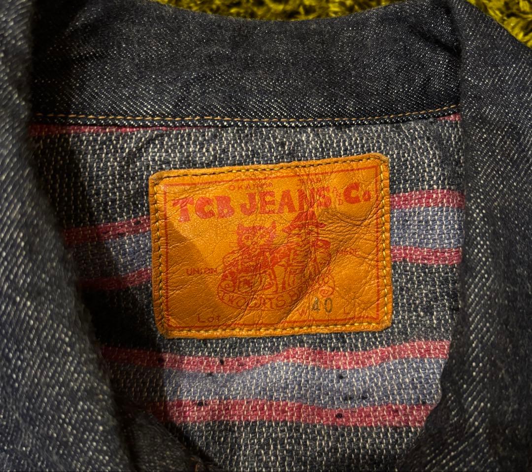 TCB JEANS/デニムジャケット/30s/40/ブランケット/TCBジーンズ