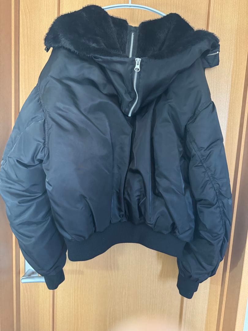 HAREコンパクトN-2Bジャケット　ブラック　Mサイズ