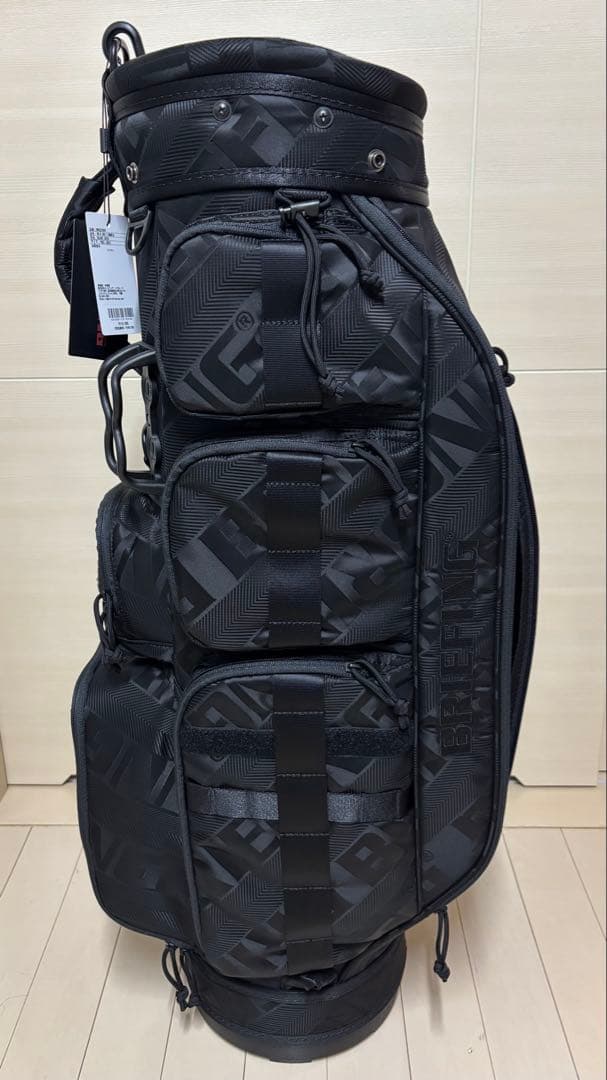 BRIEFING ブラック キャディバッグ　CR-6 ♯02 limonta