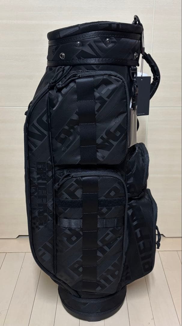 BRIEFING ブラック キャディバッグ　CR-6 ♯02 limonta