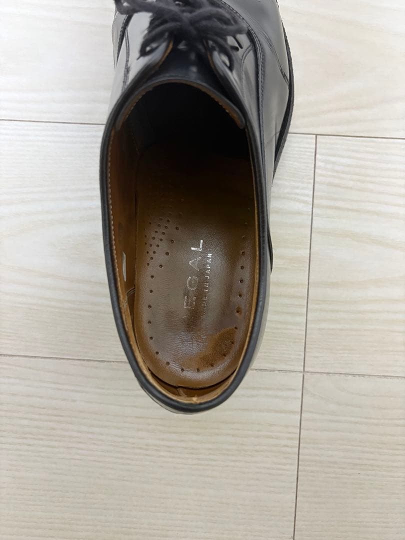 REGAL リーガル ストレートチップ 黒 革靴26.5cm普段靴28cm相当