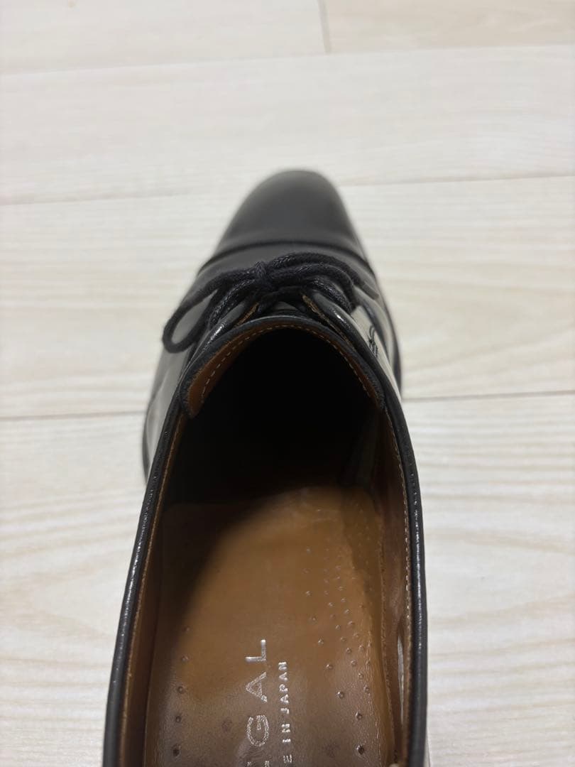 REGAL リーガル ストレートチップ 黒 革靴26.5cm普段靴28cm相当