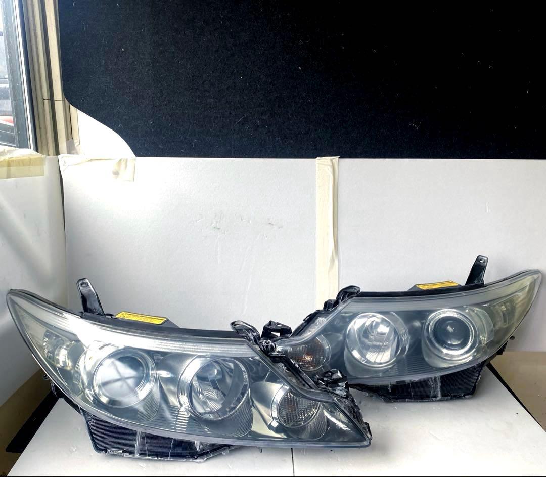 トヨタ エスティマ 50系 中期 後期 純正 HID ヘッドライト 左右セット