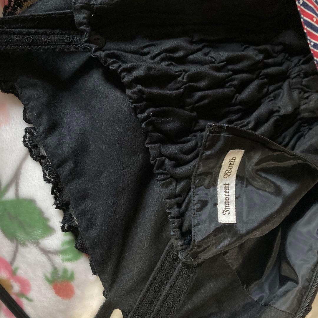 イノセントワールド　HAPPY LONDON　ジャストウエストジャンパースカート