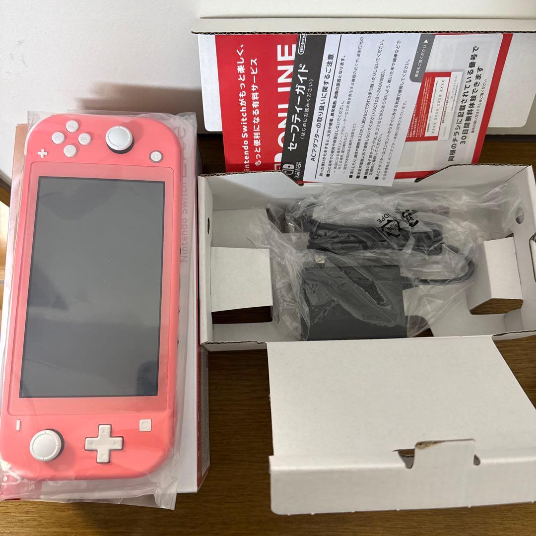 Nintendo Switch LITE 本体 コーラル