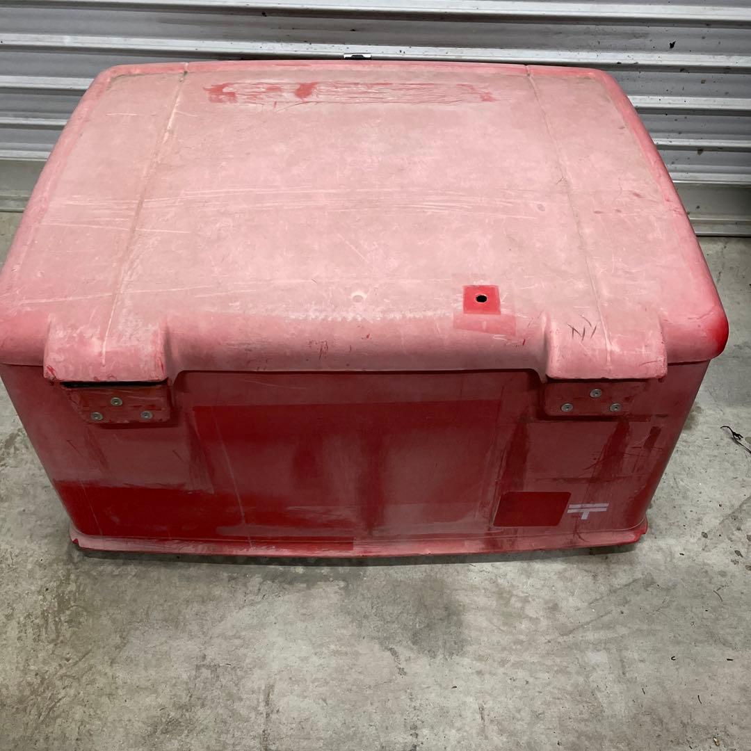 希少 郵政カブ MD90リアボックス 鍵付き