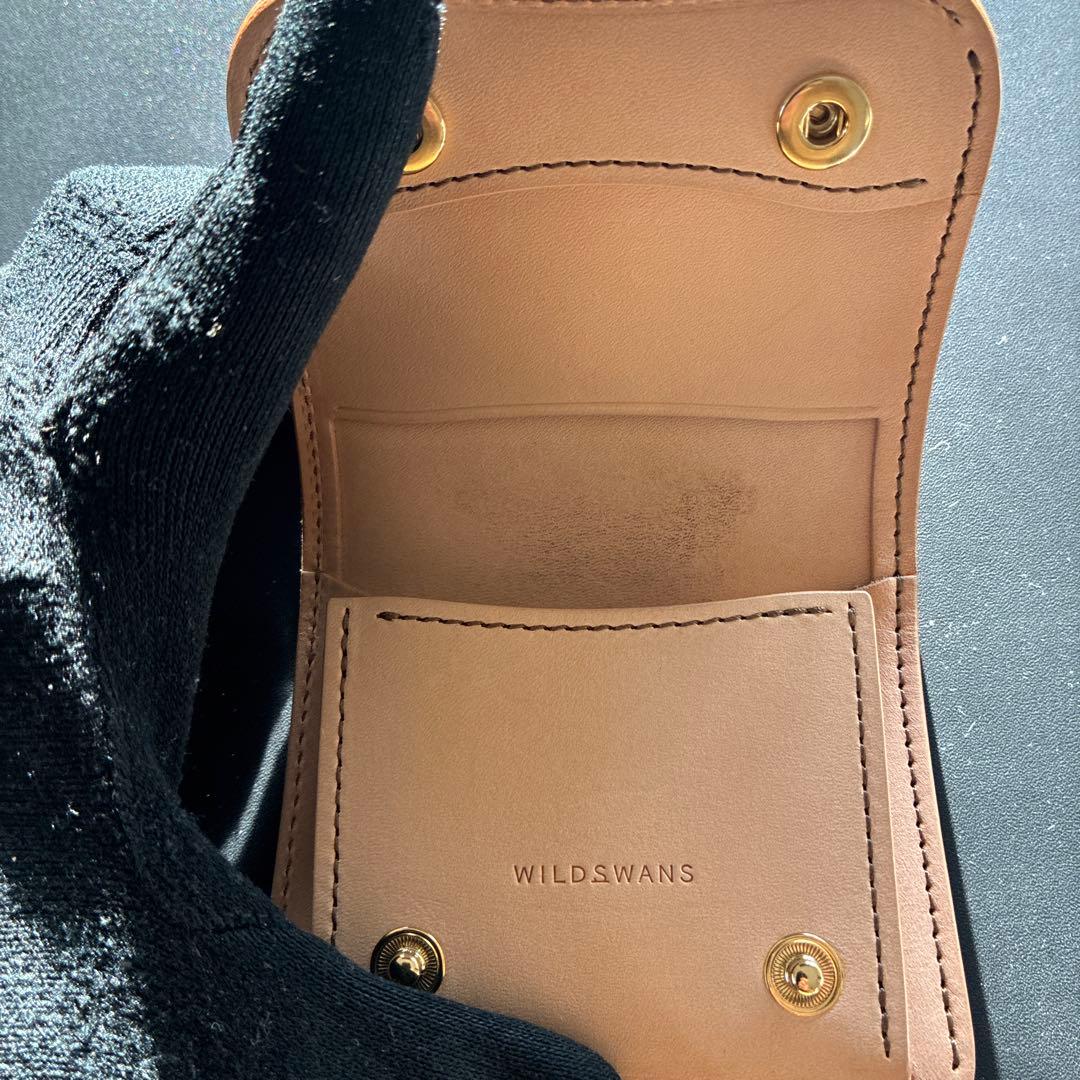 wildswans Palm 二つ折り財布　シェルコードバン