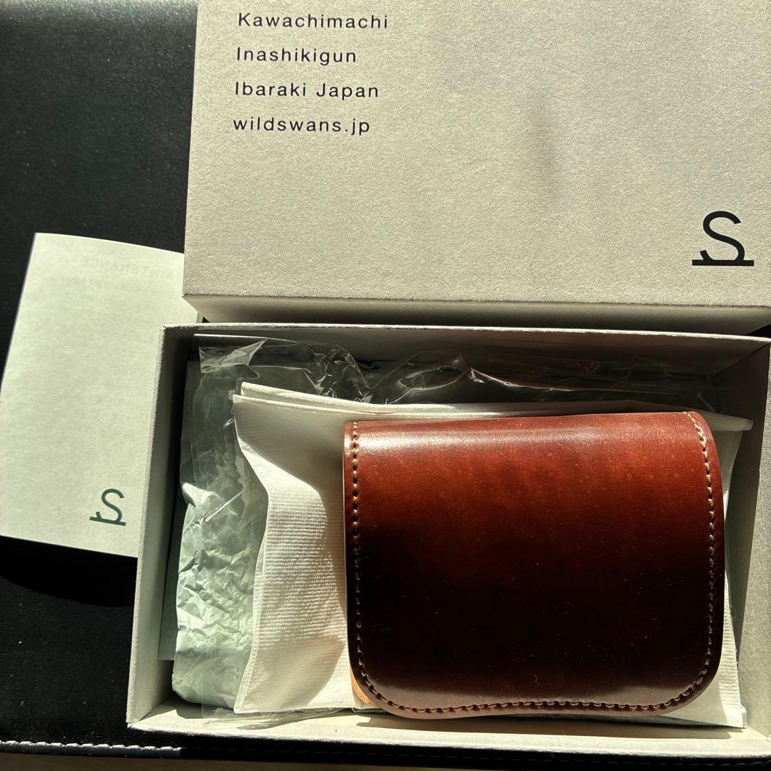 wildswans Palm 二つ折り財布　シェルコードバン