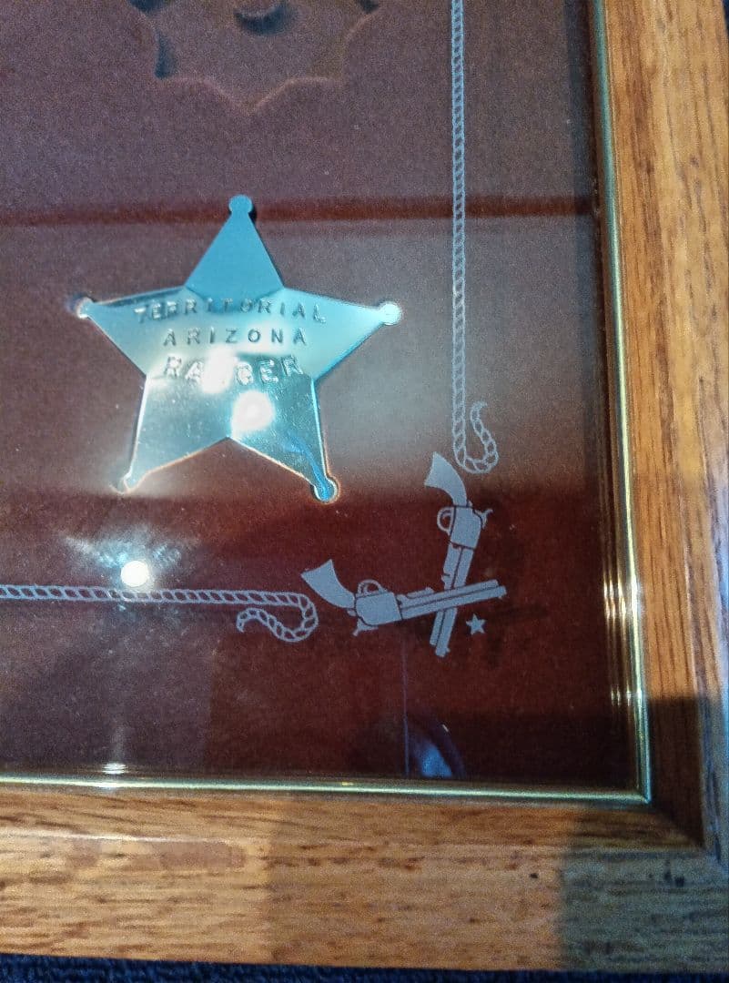 アメリカ連邦保安官バッジ６種 スターリングSV 約123g フランクリンミント