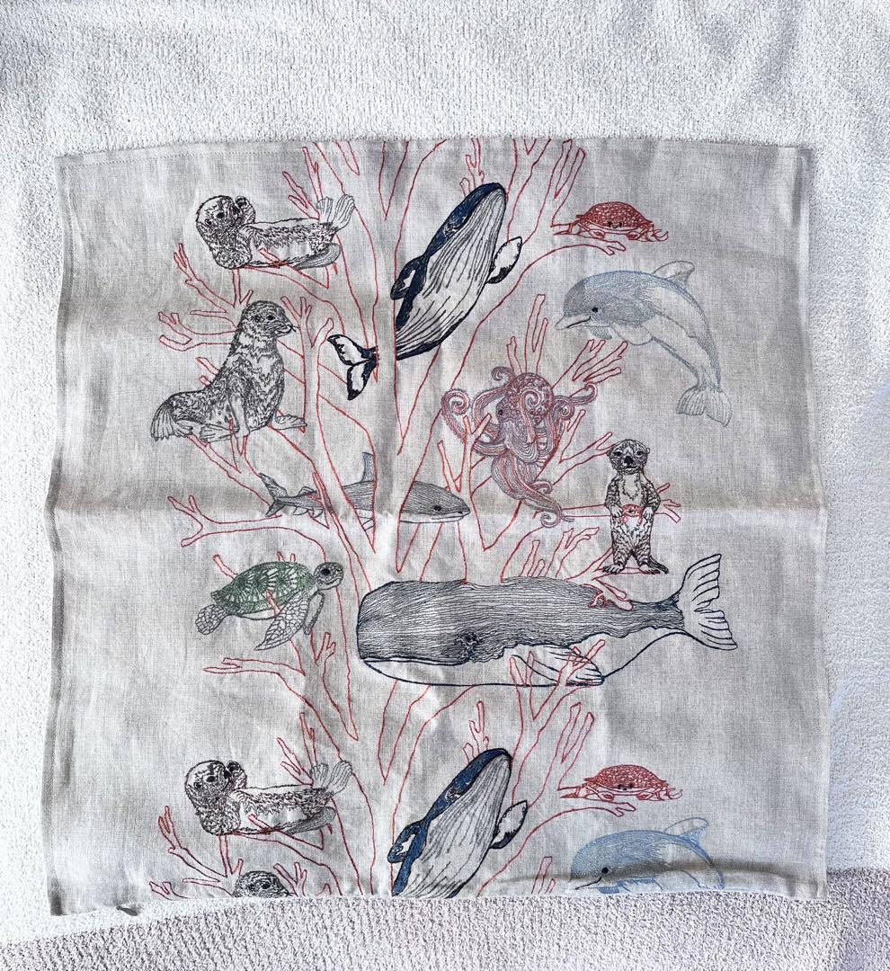 新品 Coral & Tusk クッションカバー コーラル アンド タスク ①