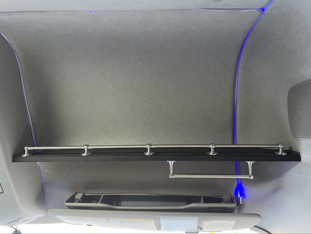 UD クオン 専用 ルーフラックmini　バイザー上 棚 車中泊 収納 カスタム