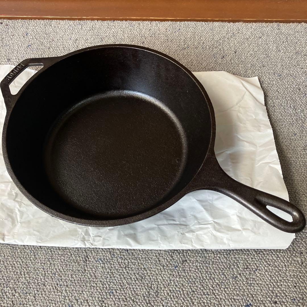 LODGE コンボクッカー 10 1/4インチ + asobito 帆布ケース