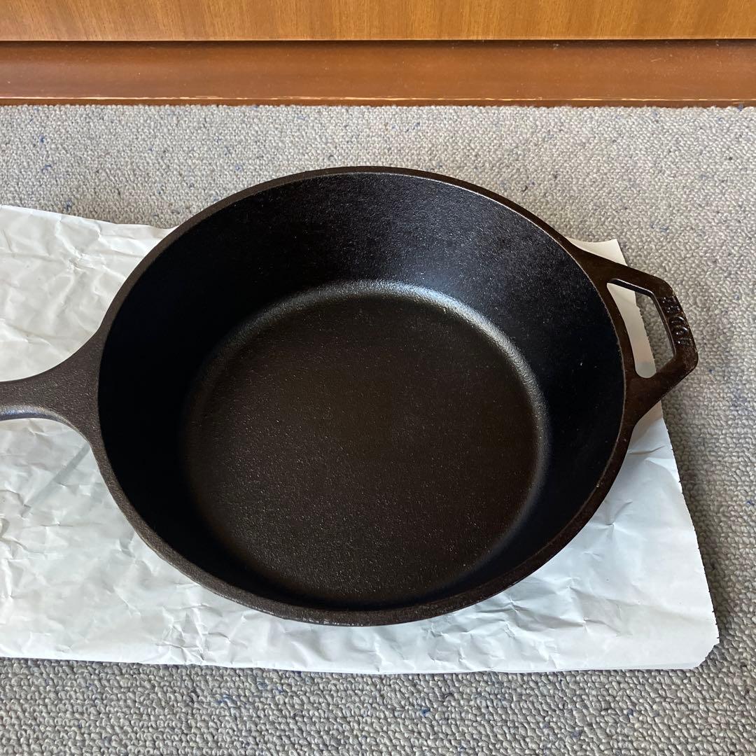 LODGE コンボクッカー 10 1/4インチ + asobito 帆布ケース