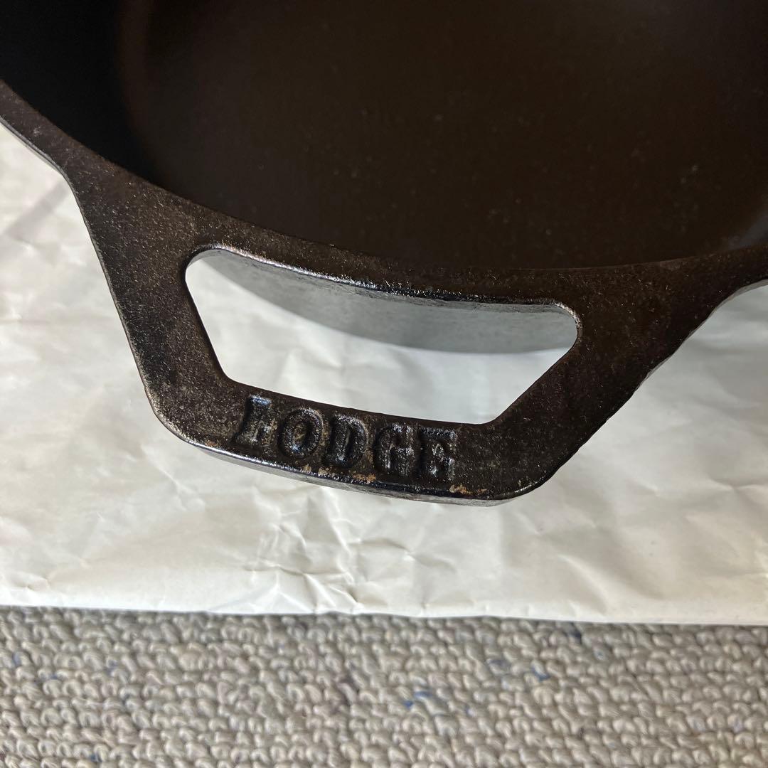 LODGE コンボクッカー 10 1/4インチ + asobito 帆布ケース