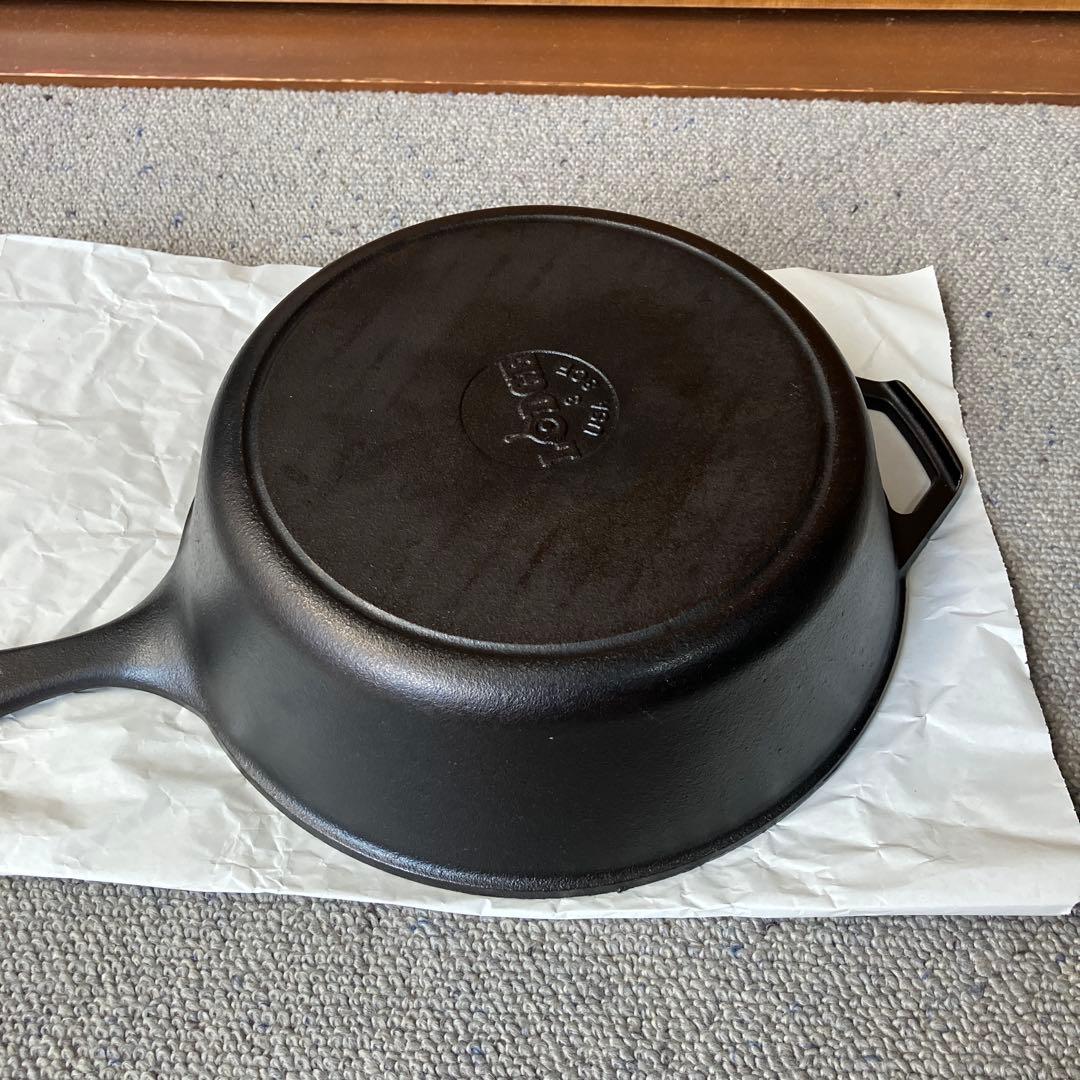 LODGE コンボクッカー 10 1/4インチ + asobito 帆布ケース