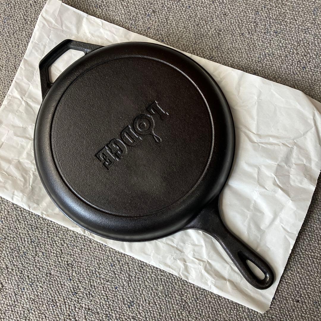 LODGE コンボクッカー 10 1/4インチ + asobito 帆布ケース