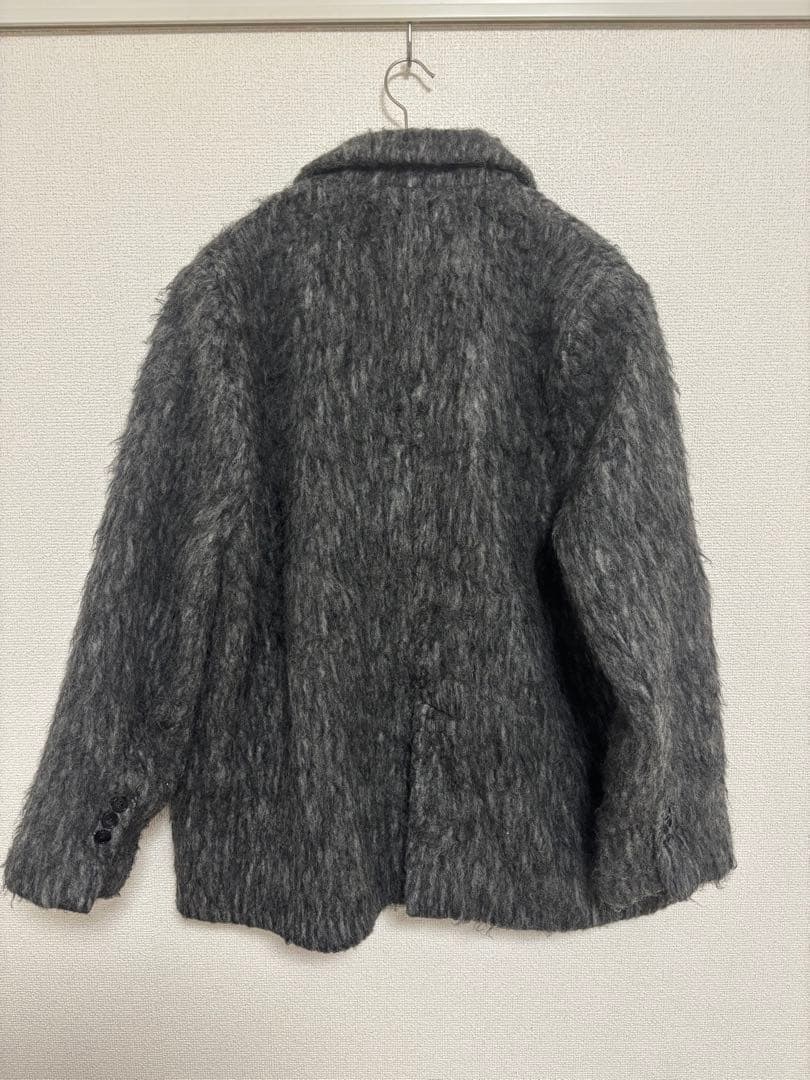 モヘアシャギージャケットコート ベースメントオンライン