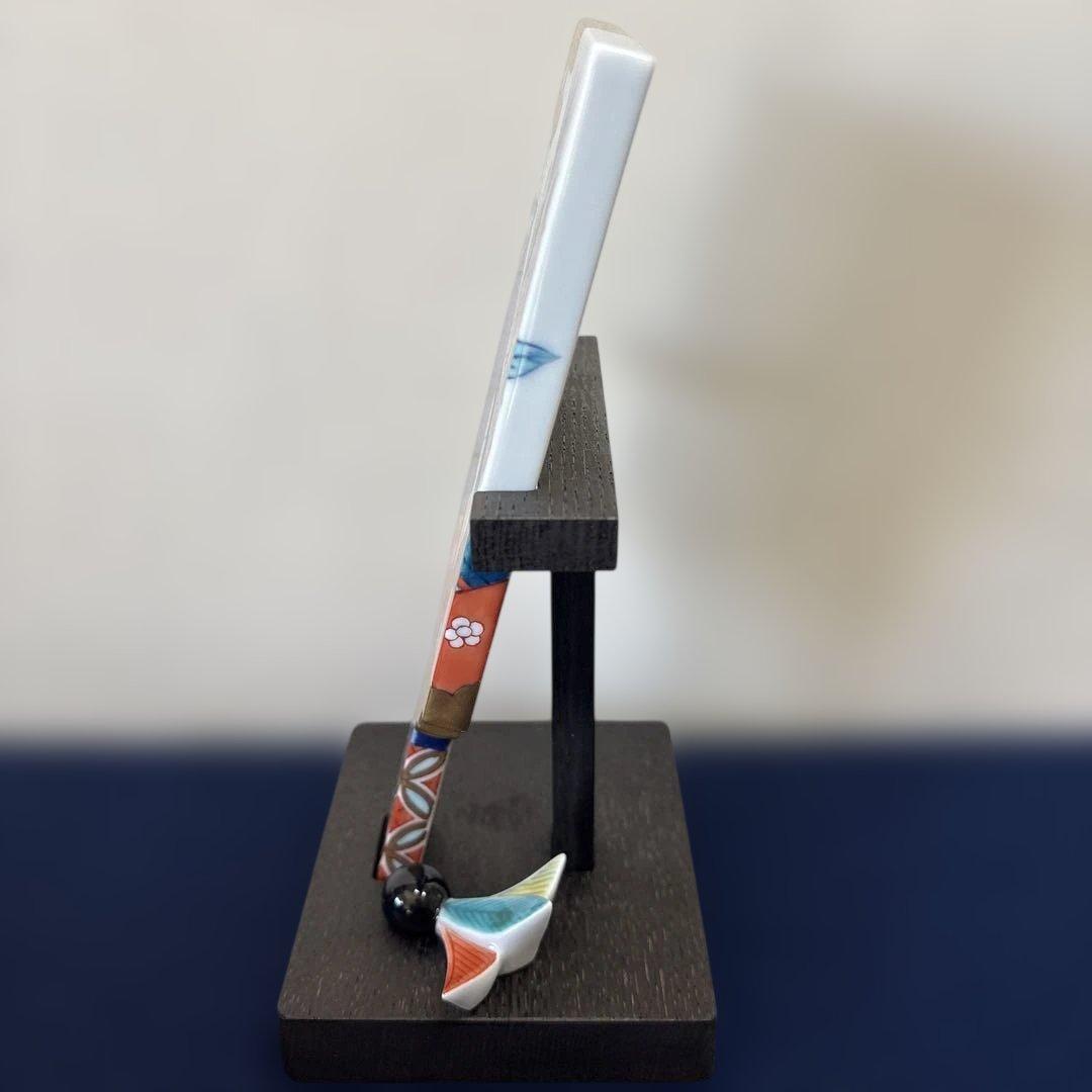 畑萬陶苑　平安絵巻羽子板・羽根