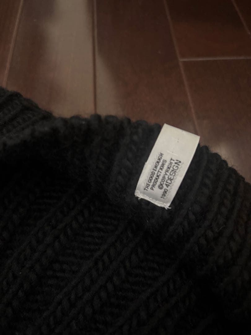 グッドイナフ　黒 ニット帽