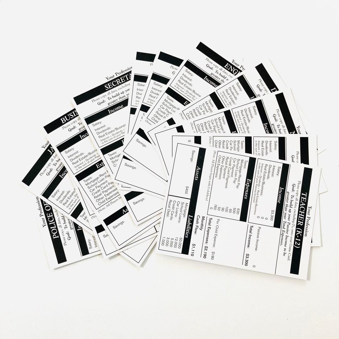 【専用】キャッシュフロー101英語版 日本語説明書付き ボードゲーム