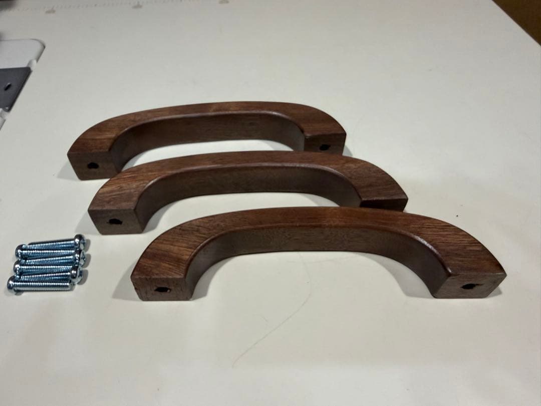 SRジムニーJA11 JA12 JA22用木製アシストグリップハンドメイド