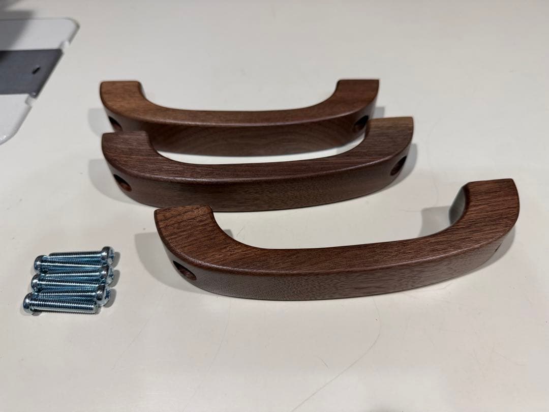 SRジムニーJA11 JA12 JA22用木製アシストグリップハンドメイド