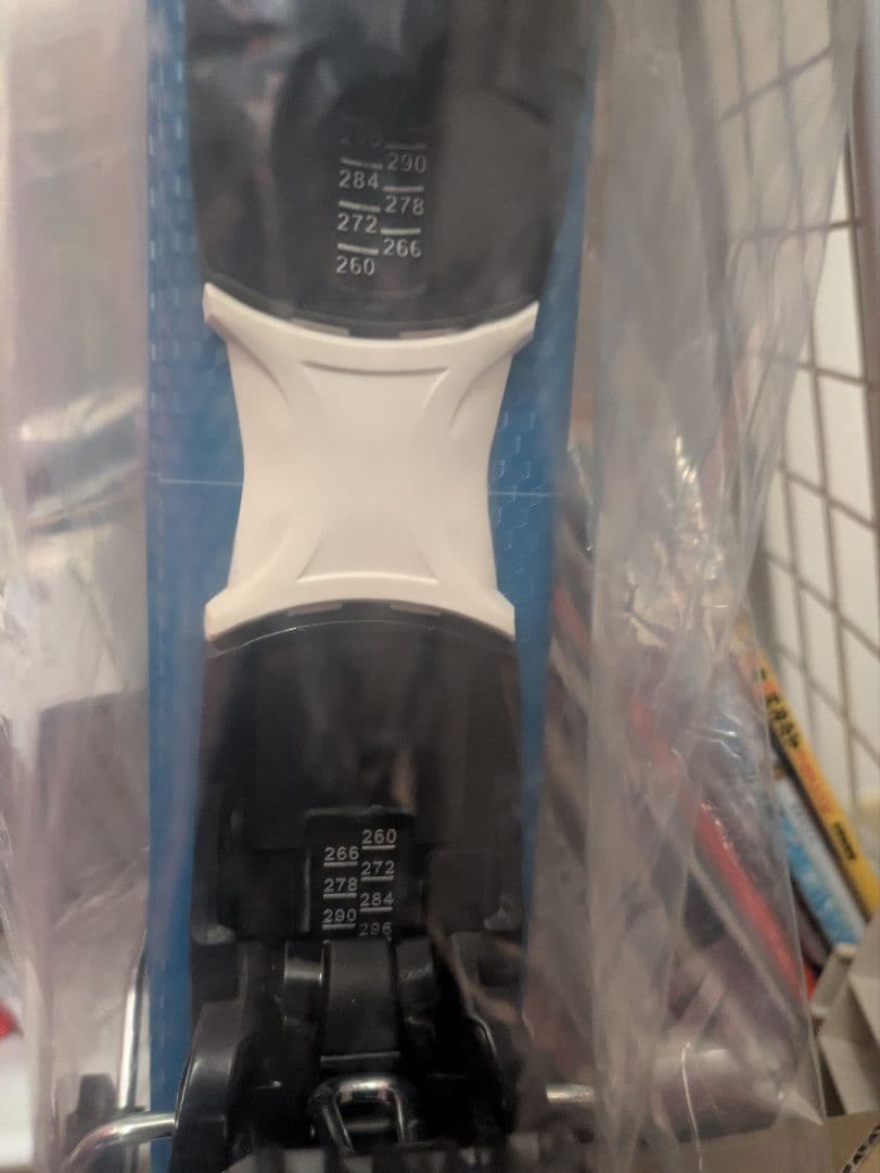 スワロースキー板156Length（ビンディング付）とストック