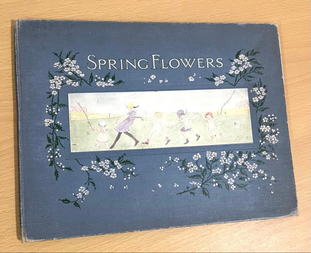 No.309 レア 希少 アンティーク 古書 洋書 絵本 児童書 オランダ 童謡