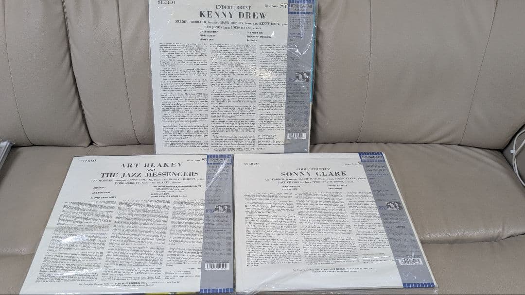 ジャズ レコード 3枚 ソニー・クラーク &ケニー・ドリュー&アート・ブレイキー