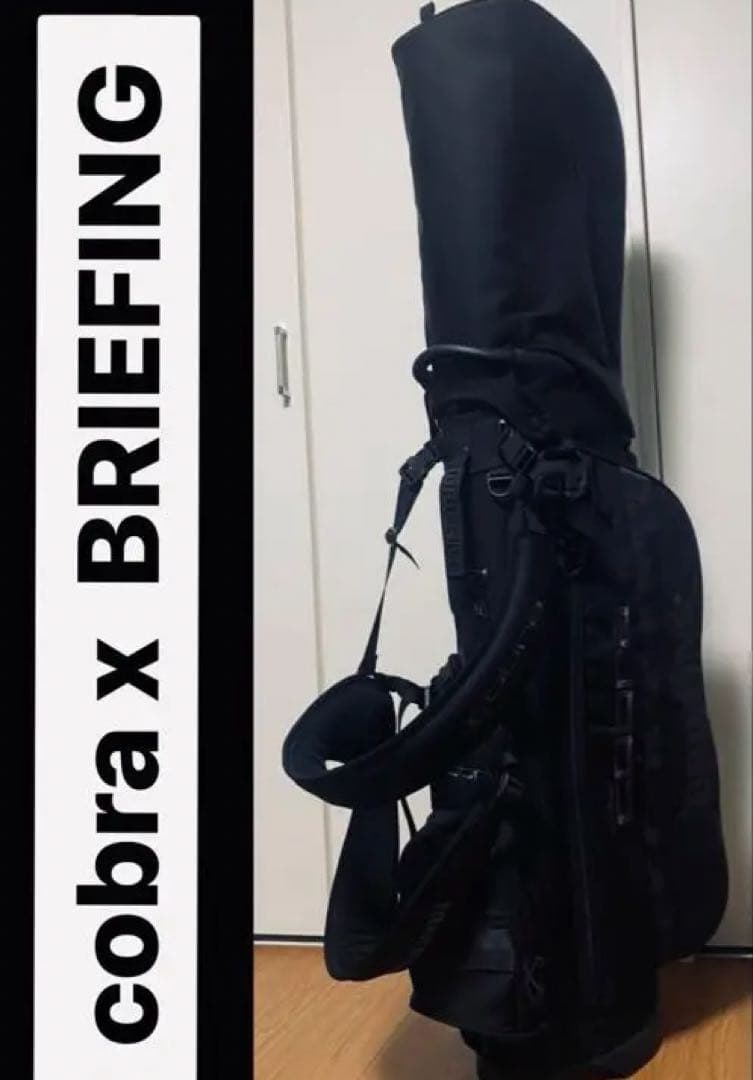 【mine】cobra x BRIEFING キャディバッグ CR-4