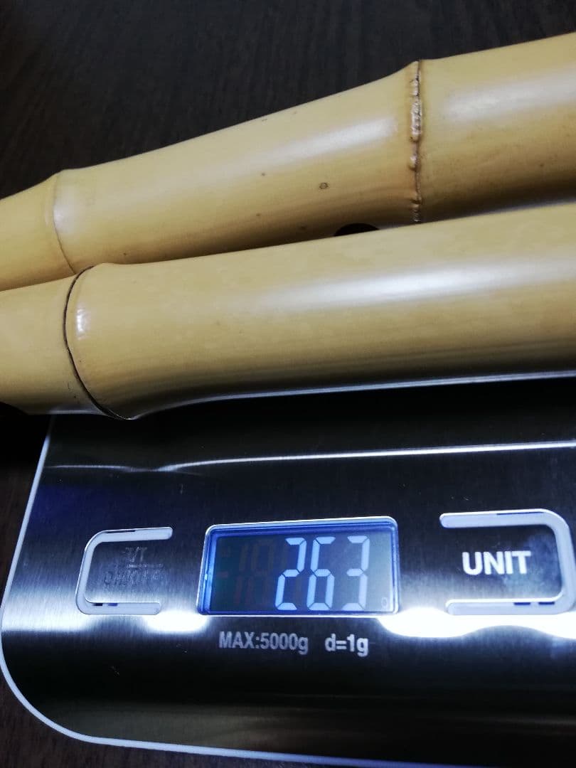 尺八　琴古流6穴　2印　1.6寸　約48.5㌢