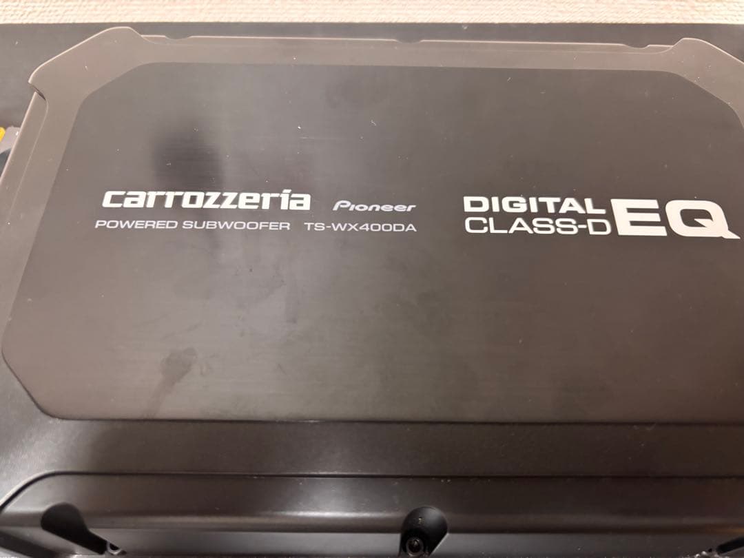 carrozzeria TS-WX400DA パワードサブウーファー　保証付