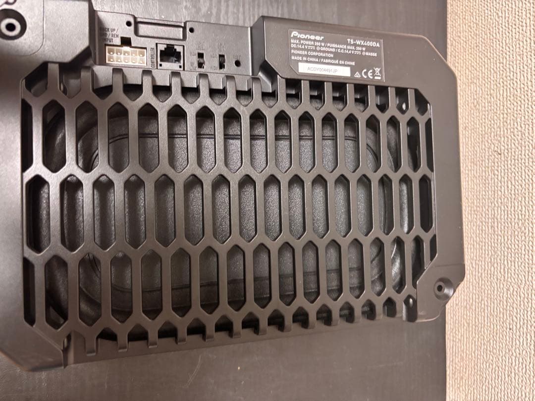 carrozzeria TS-WX400DA パワードサブウーファー　保証付