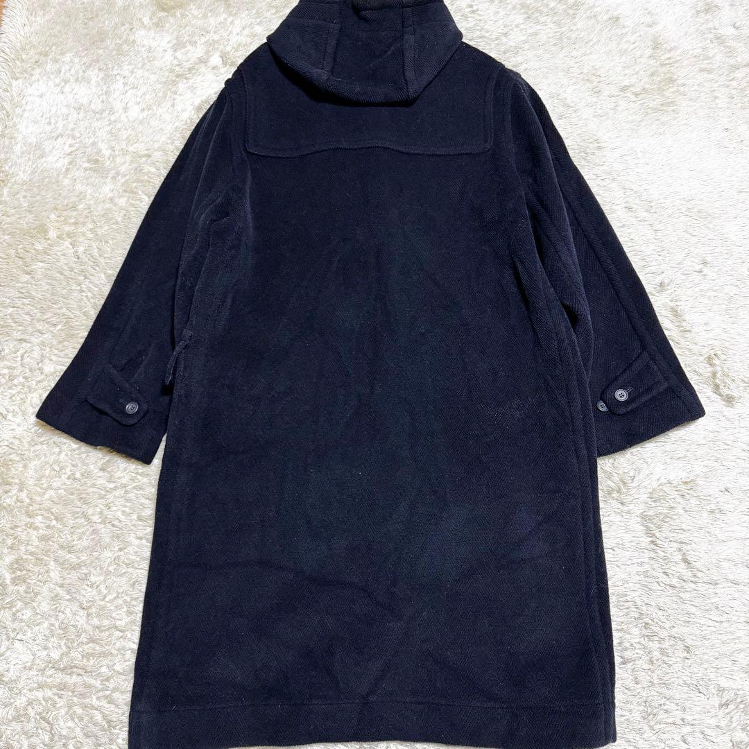 モンゴメリー　ロング　ダッフルコート　ヘリンボーン　ネイビー　イングランド製